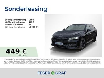 Skoda Leasingangebot: Skoda Superb Combi Sportline 2.0 TDI 4x4 DSG AHK/RFK