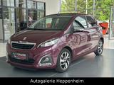 Peugeot 108 TOP Allure - mit Benzin-Antrieb: Violett, Cabrio