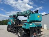 Iveco Magirus  mit Tirre Autokran 26.50 m - Iveco Magirus