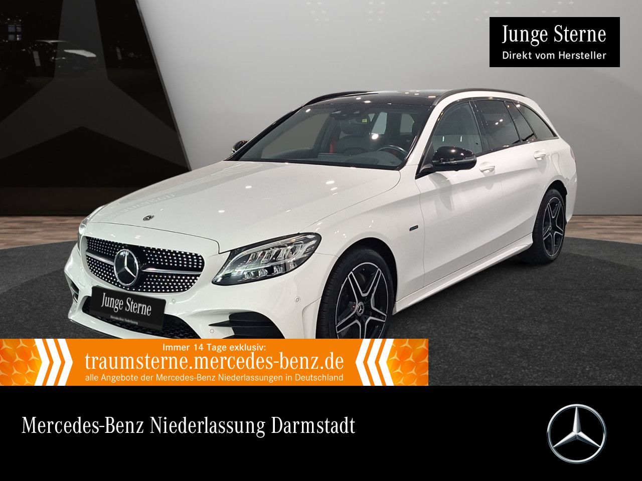 MERCEDES-BENZ C 300 de T AMG/Night/Pano/Distr/LED/360°/HuD