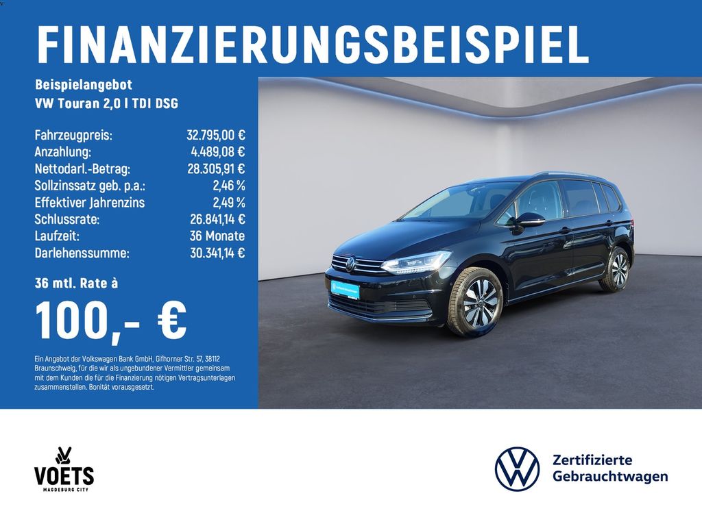 Volkswagen Touran 2,0 l TDI DSG Comfortline 7-SITZE+IQ-LI