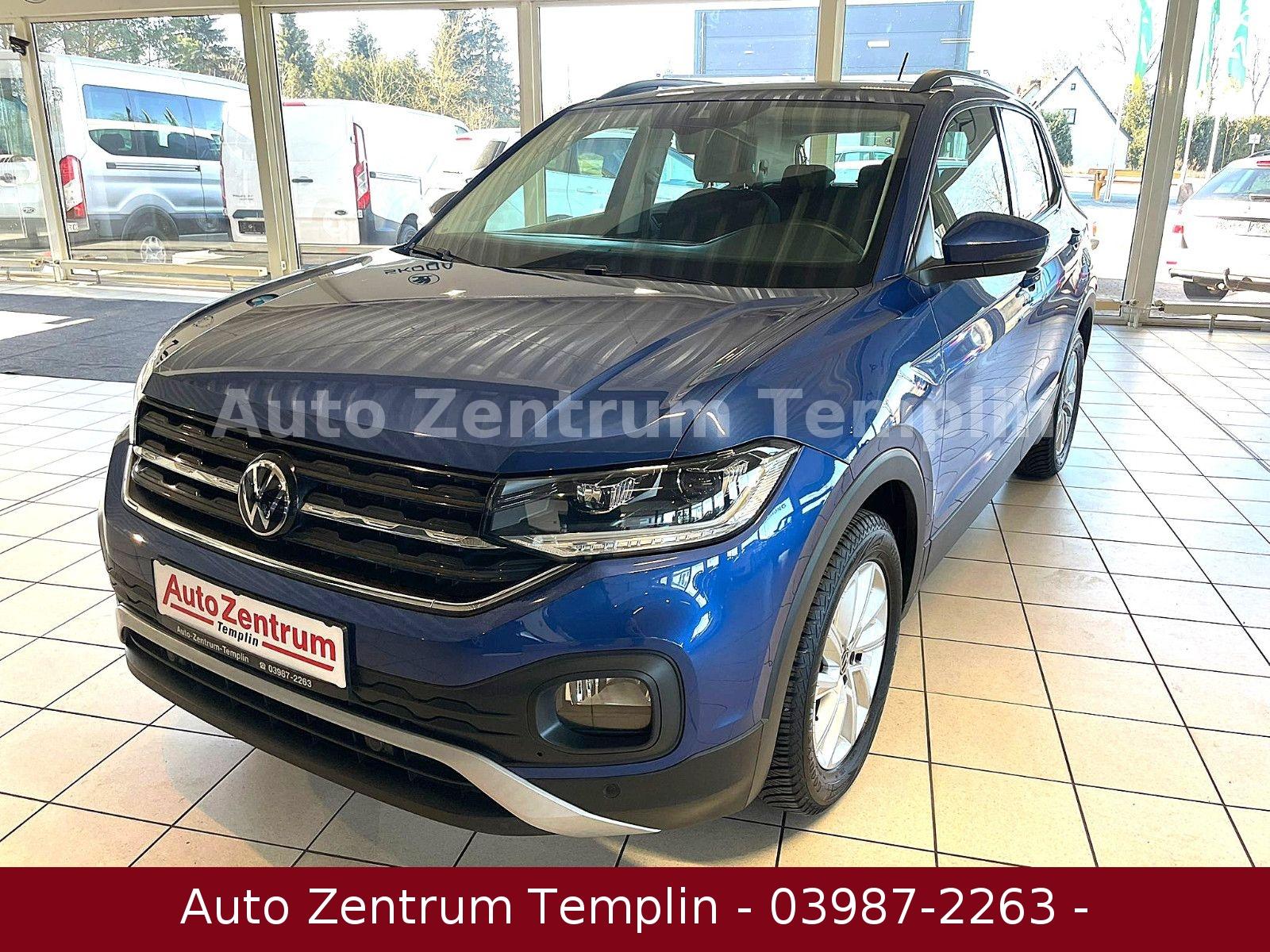 Volkswagen T-Cross-1.Hand-Navi-LED-Allwetter-TÜV-Garantie-
