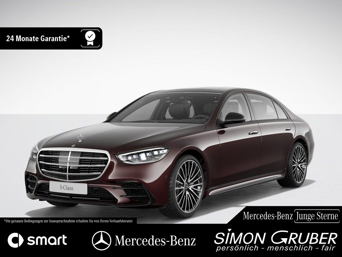 Fahrzeugabbildung Mercedes-Benz S 580 4M L AMG Night First-Class Executive Chauf