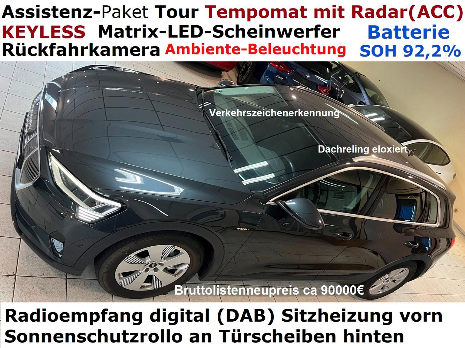 Audi e-tron 55quattro+ACC/Radar+Matrix +++TOP Zustand