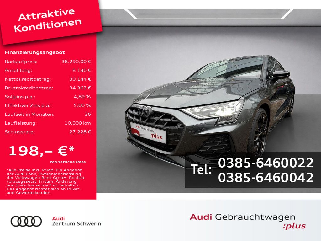 Audi A3 Sportback 35 2.0 TDI S line S tronic HUD B&O