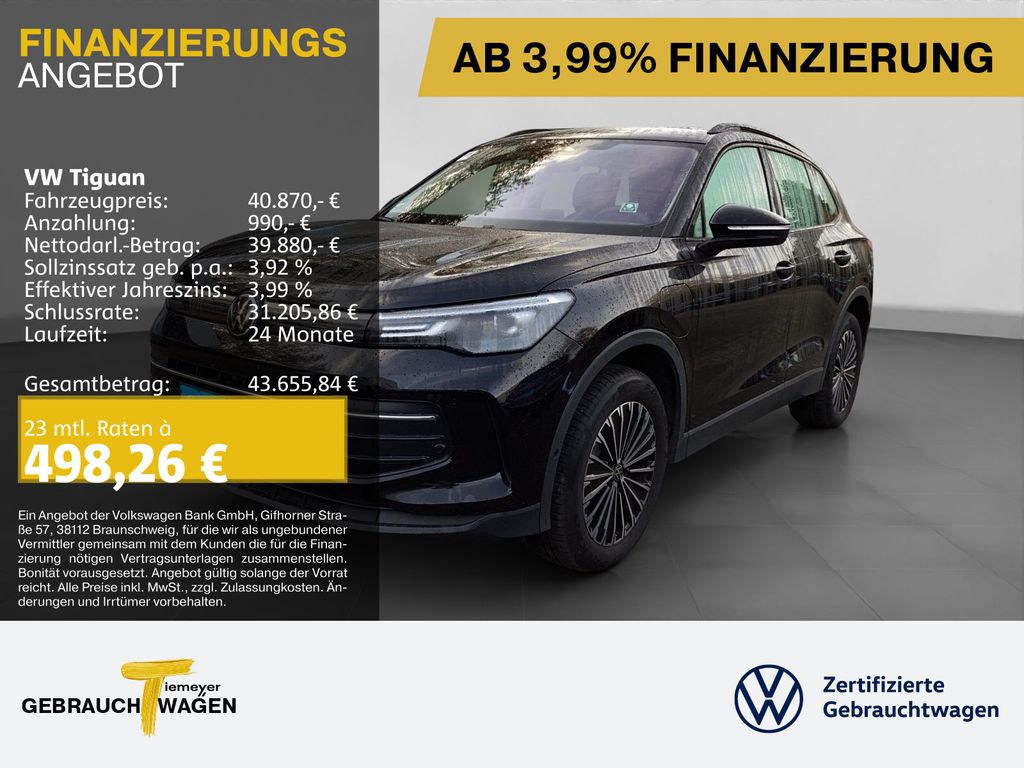 Tiguan 1.5 eHybrid LIFE NAVI SITZHZG AHK KAMERA