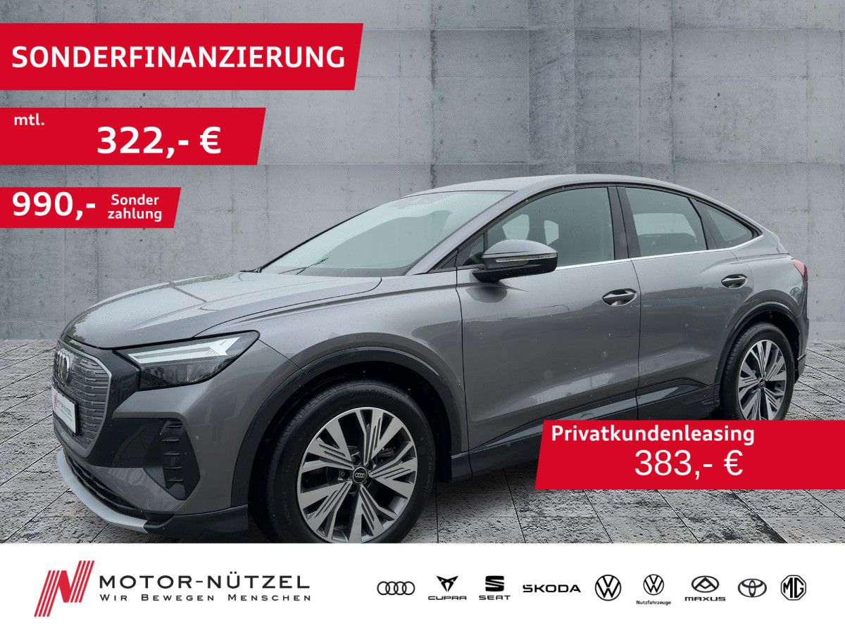 Audi Q4 Sportback 35 e-tron LED+NAV+APP+SHZ+GRA+PDC