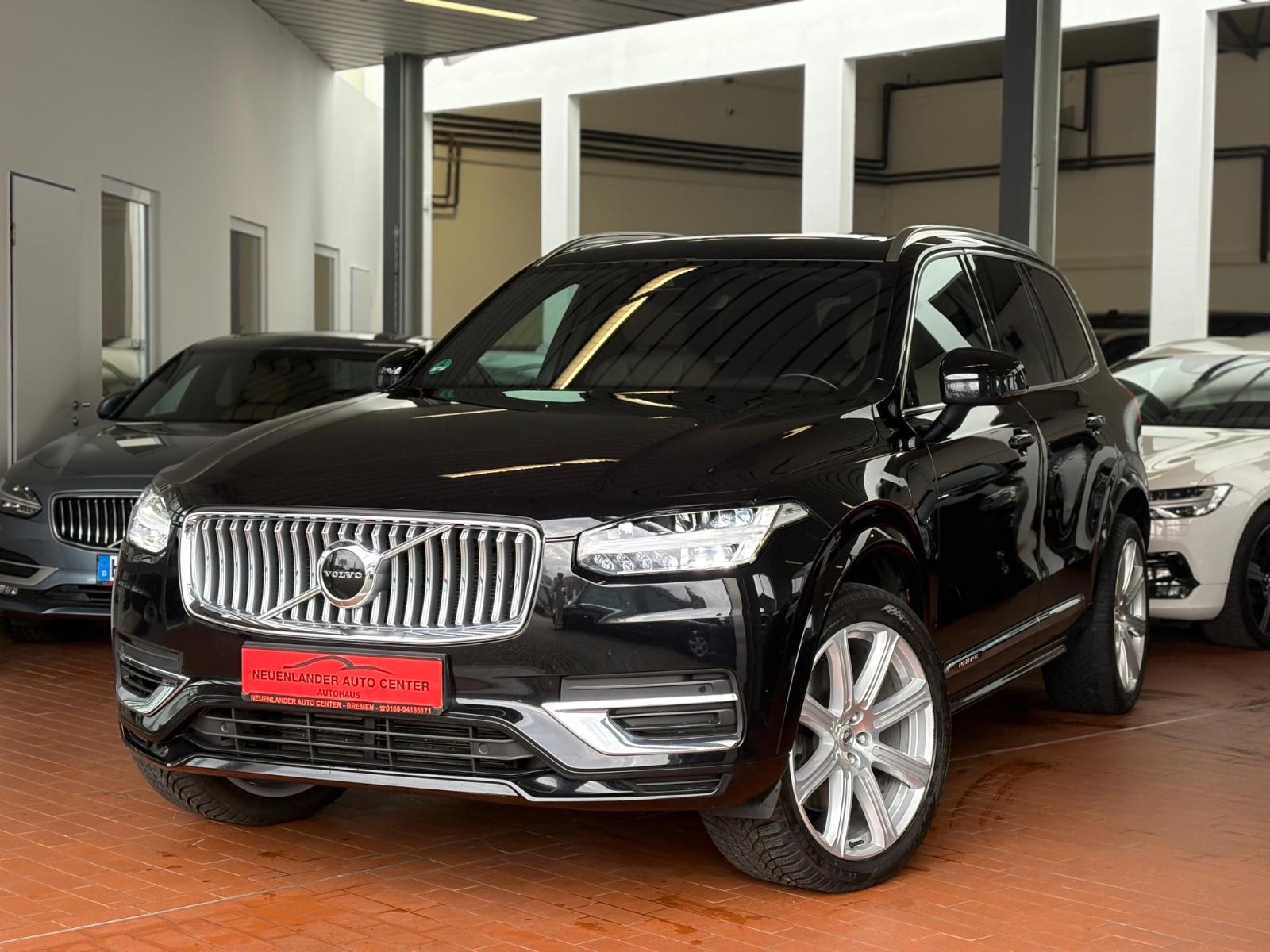 Volvo XC90 XC 90 T8 AWD-Panorama-Dach-AHK-21 Zoll Allu-Lede