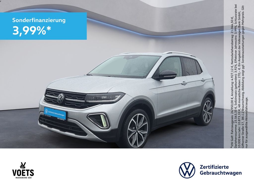 Volkswagen T-CROSS STYLE 1.0 TSI DSG IQ-LIGHT+NAVI+KAMERA