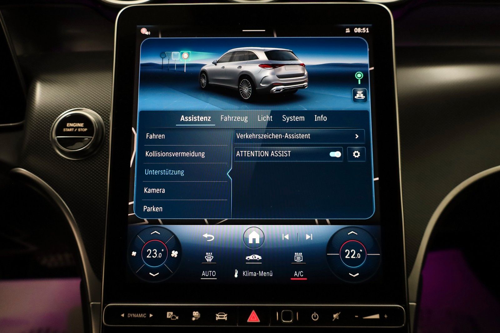 Fahrzeugabbildung Mercedes-Benz GLC 300 e 4M, AMG line, SH,Navi,Kamera,ACC, +WR