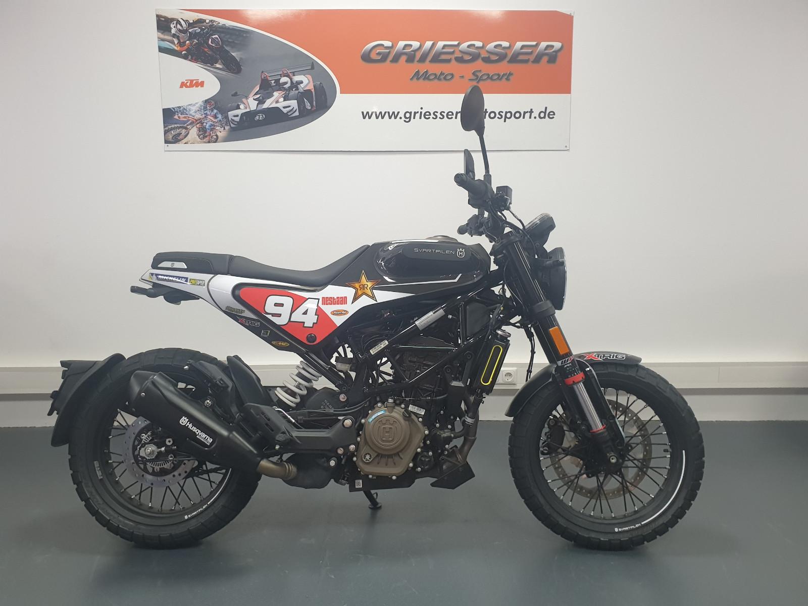 Husqvarna 125 Svartpilen keine Duke Griesser Edition