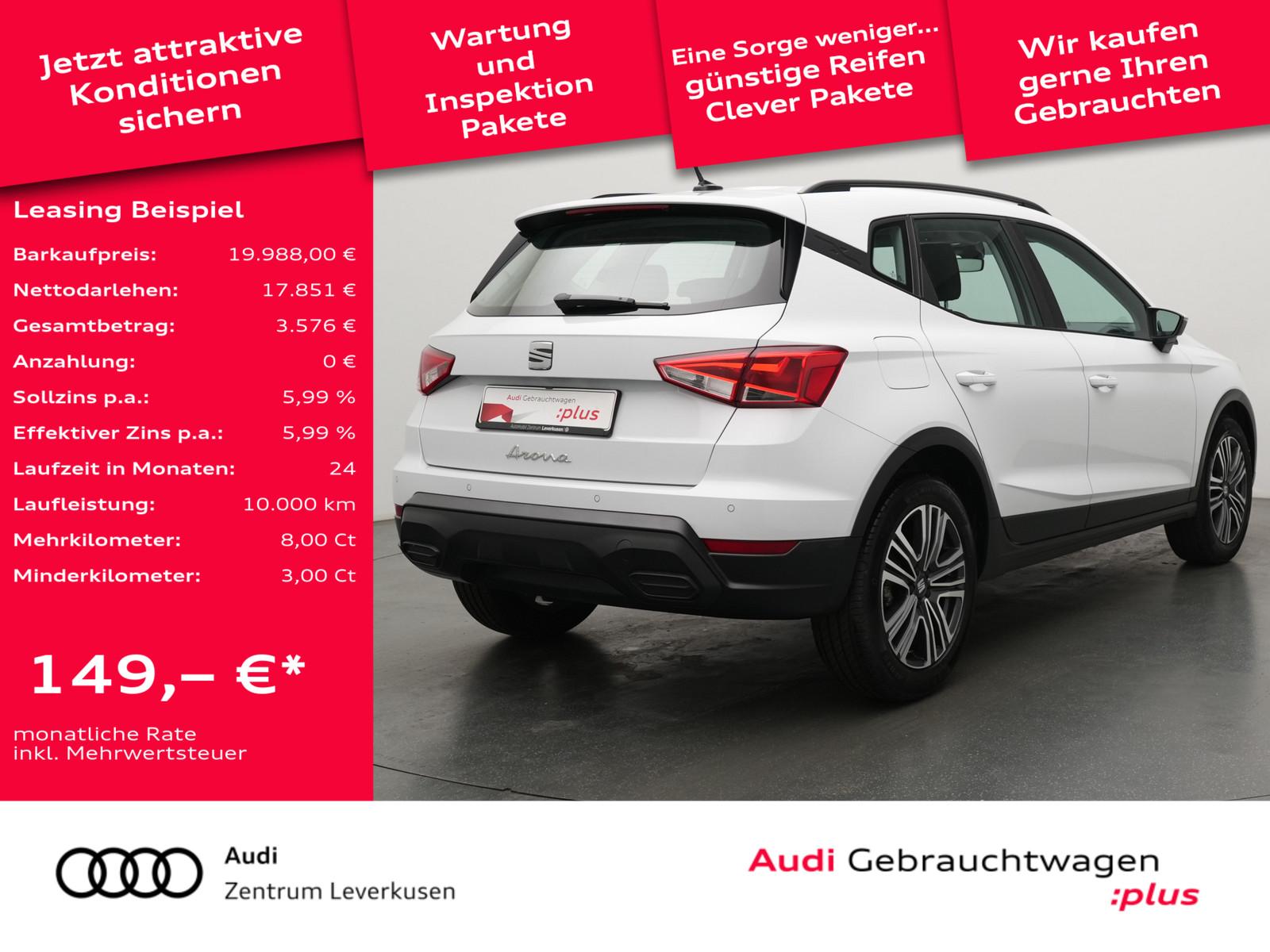 Seat Arona Style Edition DSG LED PDC CARPLAY NAVI SHZ