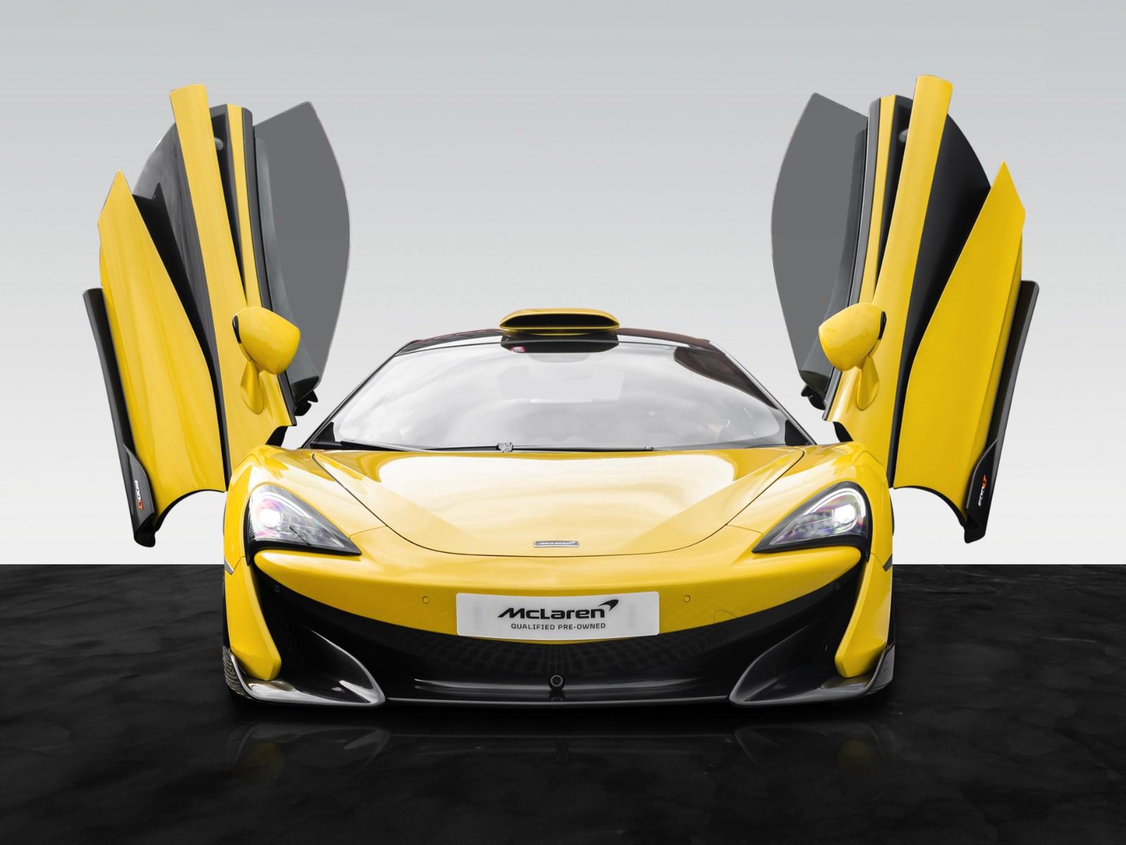 McLaren 600LT Coupé I Sicilian Yellow | MSO Roof Scoop