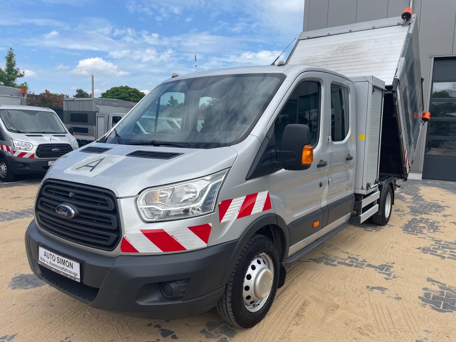 Ford Transit 2.2 TDCi L3 Kipper DoKa 1.Hand+Klima+AHK