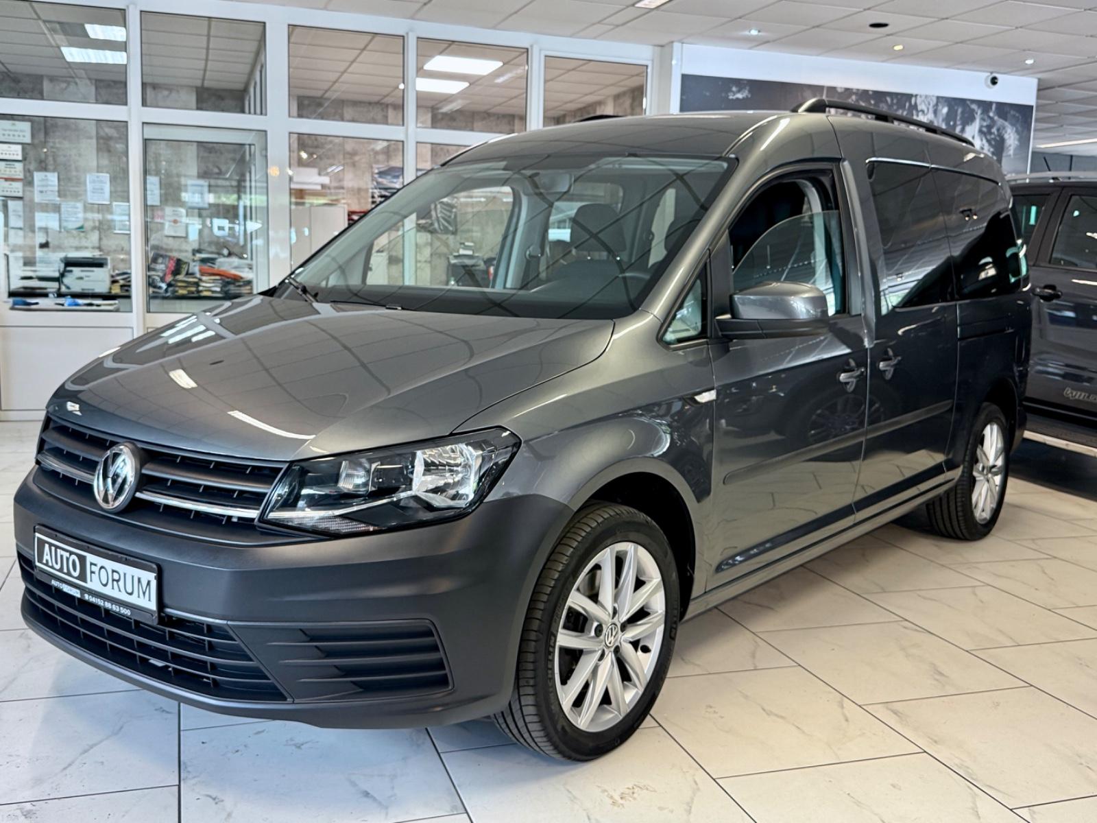 Volkswagen Caddy MAXI 2.0 TDI AUT 7-SITZE AHK STANDHZG NAVI, миниатюра 4