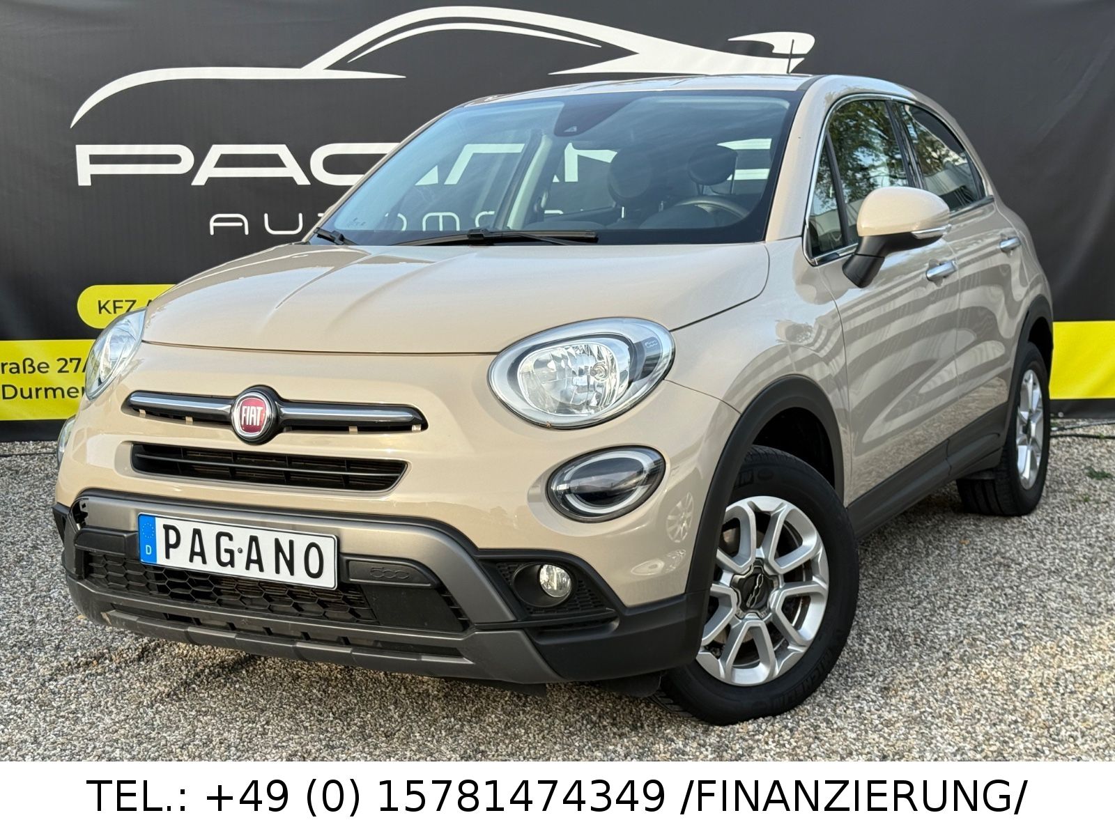 Fiat 500X in Beige bei Pagano Automobile Bild 1 von 1