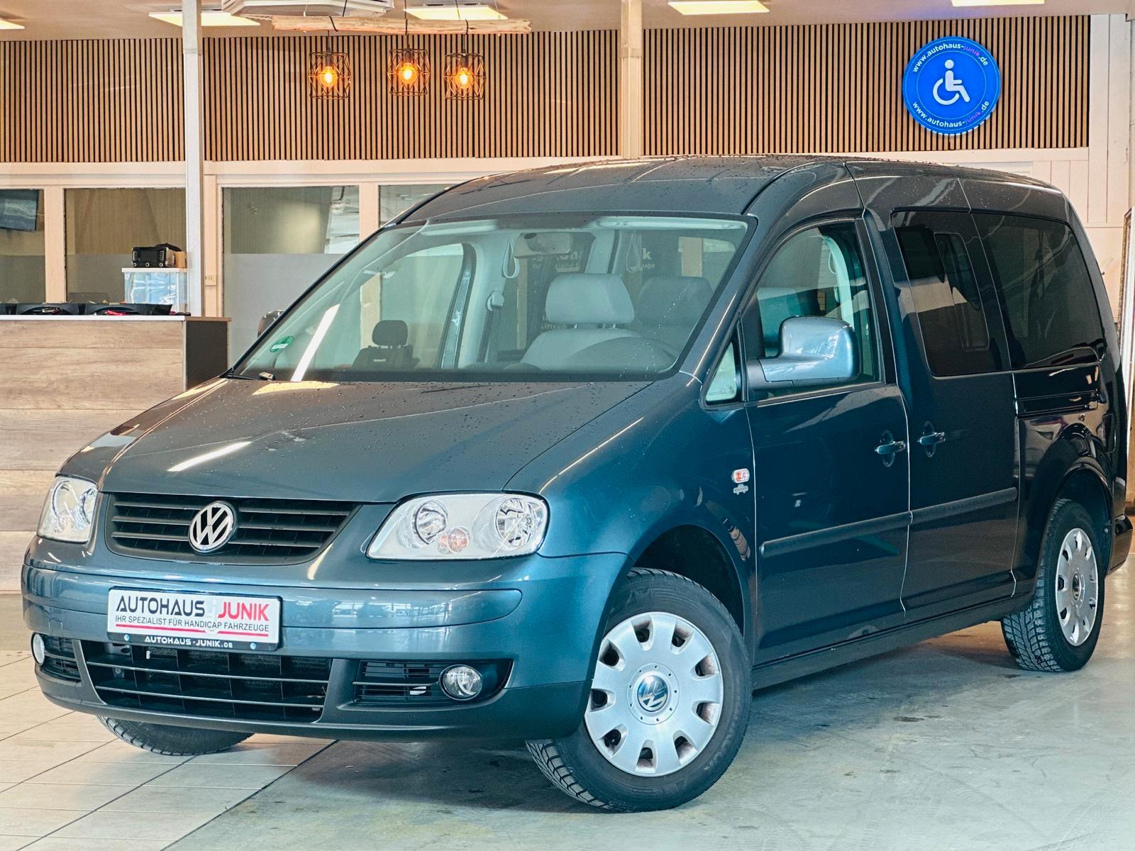 Volkswagen Caddy 1,6-Maxi-Behindertengerecht-Rampe-TOP