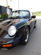 Porsche 911 Carrera Cabriolet BJ 1987, G50, Triple black - Porsche 930 Gebrauchtwagen