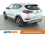 Hyundai Tucson 1.6 TGDI Premium 4WD Aut*NAVI*TEMPO*CAM* - silberne Hyundai TUCSON