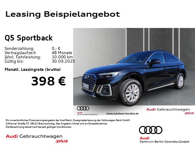 Q5 Sportback 40 TDI qu. S line. S tr.*PANO*360°*