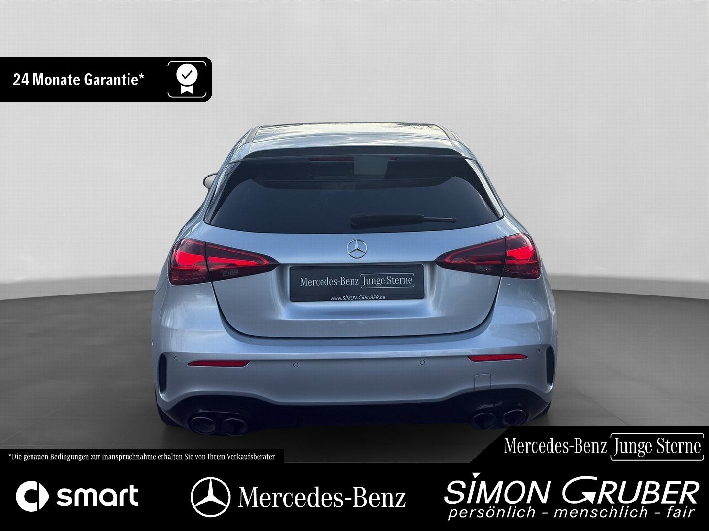 Fahrzeugabbildung Mercedes-Benz A 45 S 4M AMG Night Pano Burm HUD MBeam 360 Memo