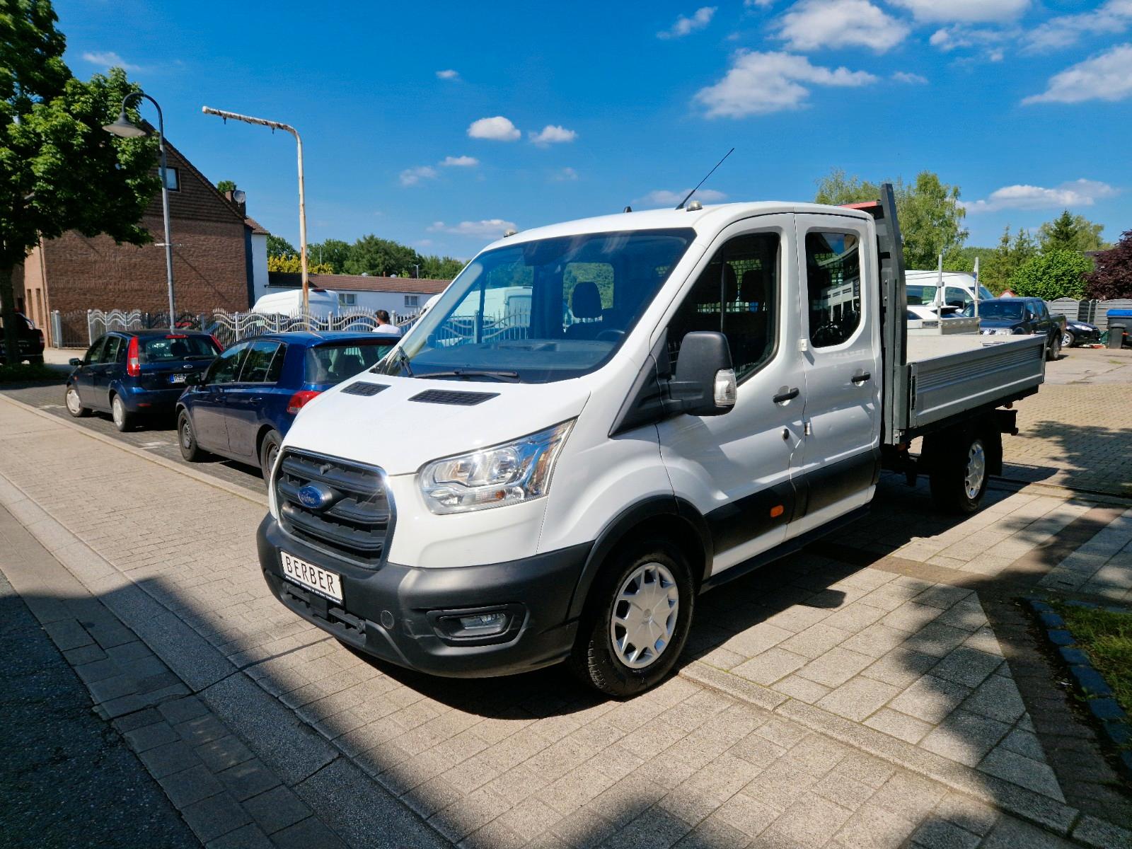 Ford Transit Pritsche 350 L3*DoKa*KLIMA*7-Sitze*AHK*