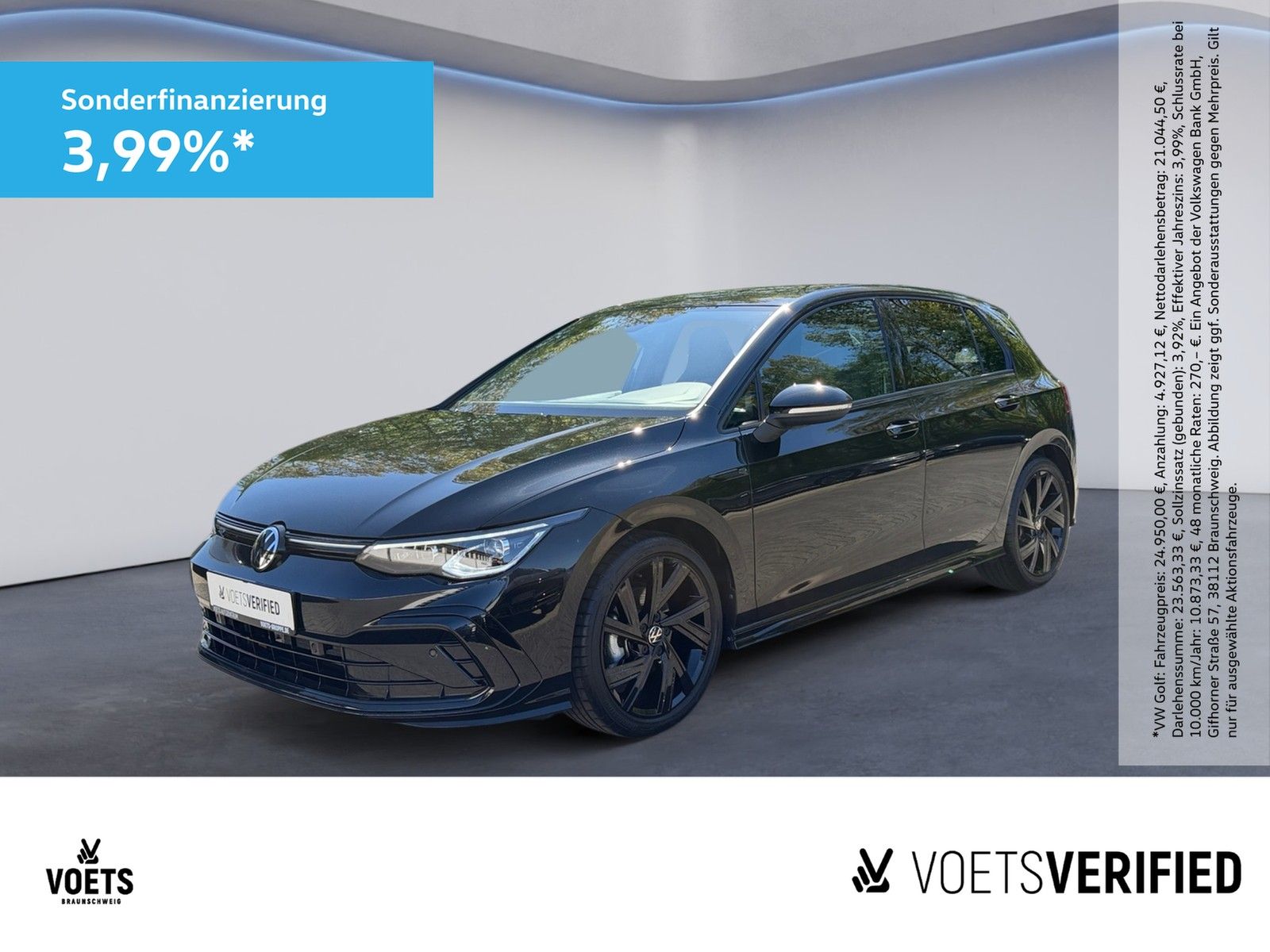 Volkswagen Golf VIII R-Line 1.5 eTSI DSG MATRIX-LED+RearVie