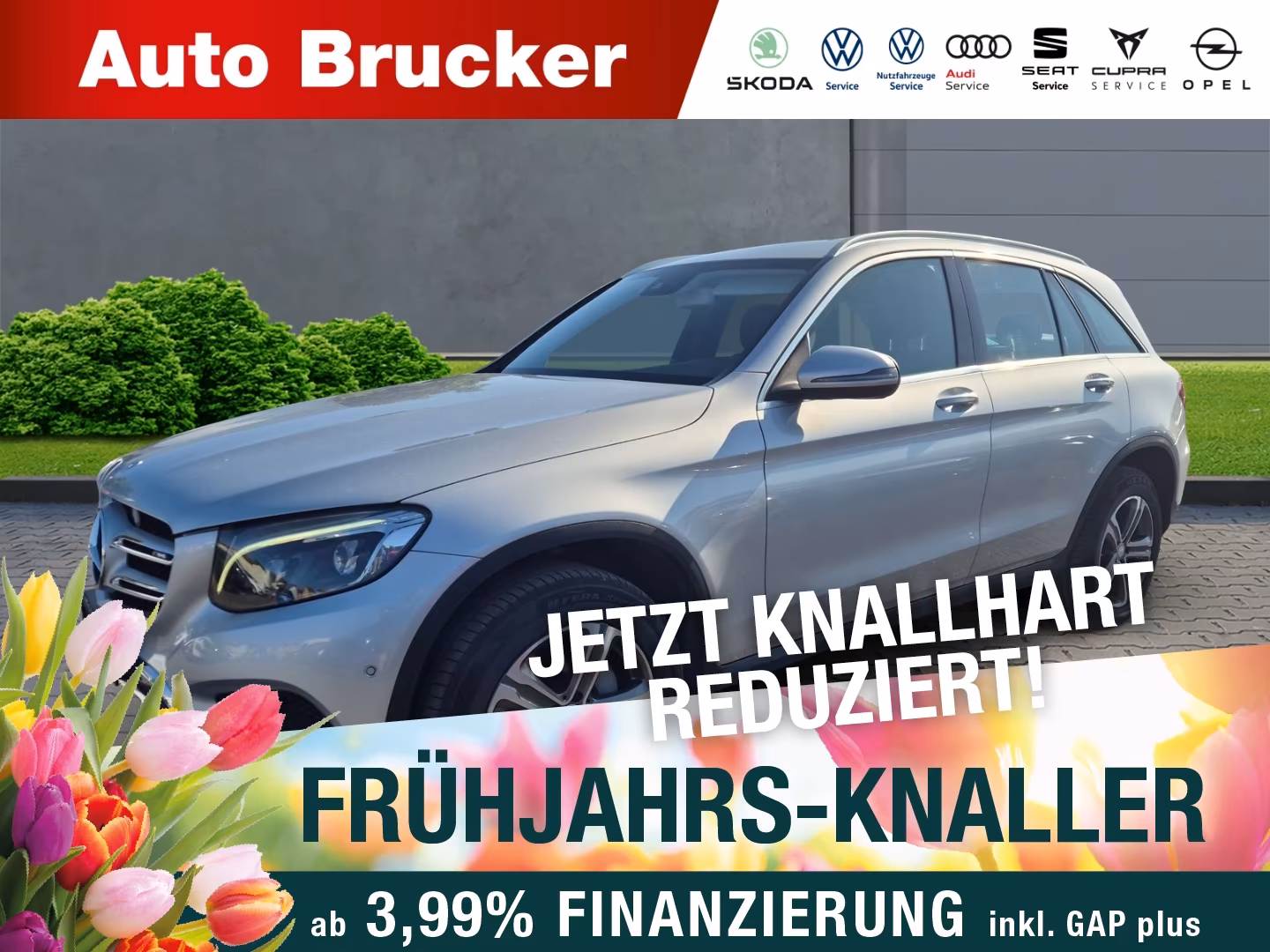 Mercedes-Benz GLC 250 d 4Matic+Anhängerkupplung+Navi+LED