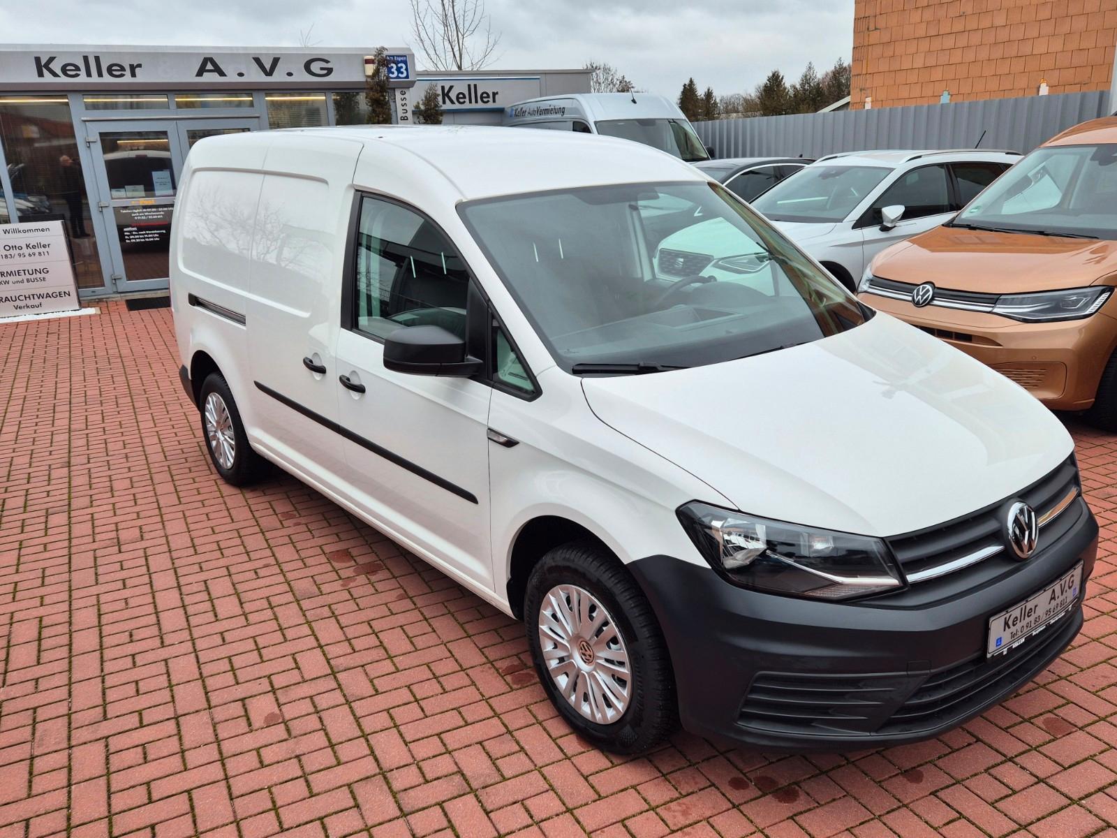 Volkswagen Caddy Maxi Kasten AHK Sitzheizg. Navi Flügeltür.