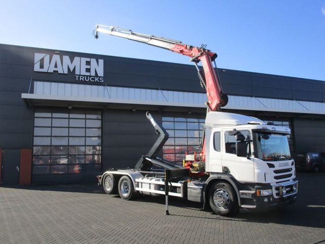 Scania P 360 LB 6x2 Euro 6 FASSI F 175 A 24 + JOAB Haak