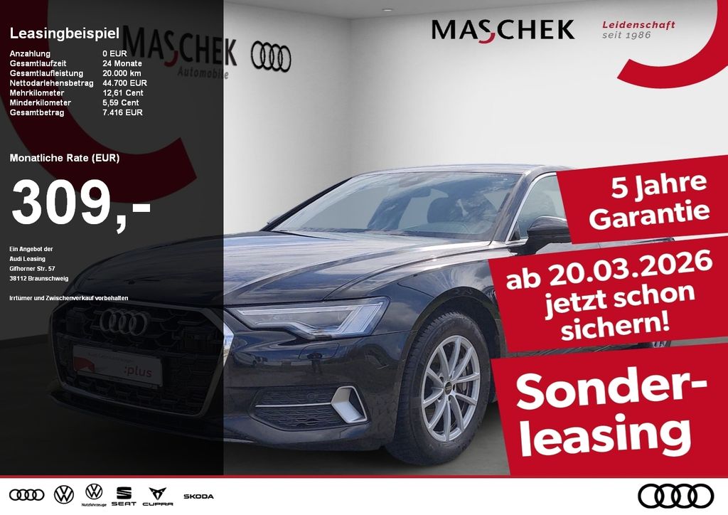 Audi A6 Limousine 45 TFSI S tronic Memory Matrix R-Ca