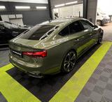 Audi A5 TDI S tronic quattro S line, StdHz, Massg - mit Diesel-Antrieb: Coupe, Grün