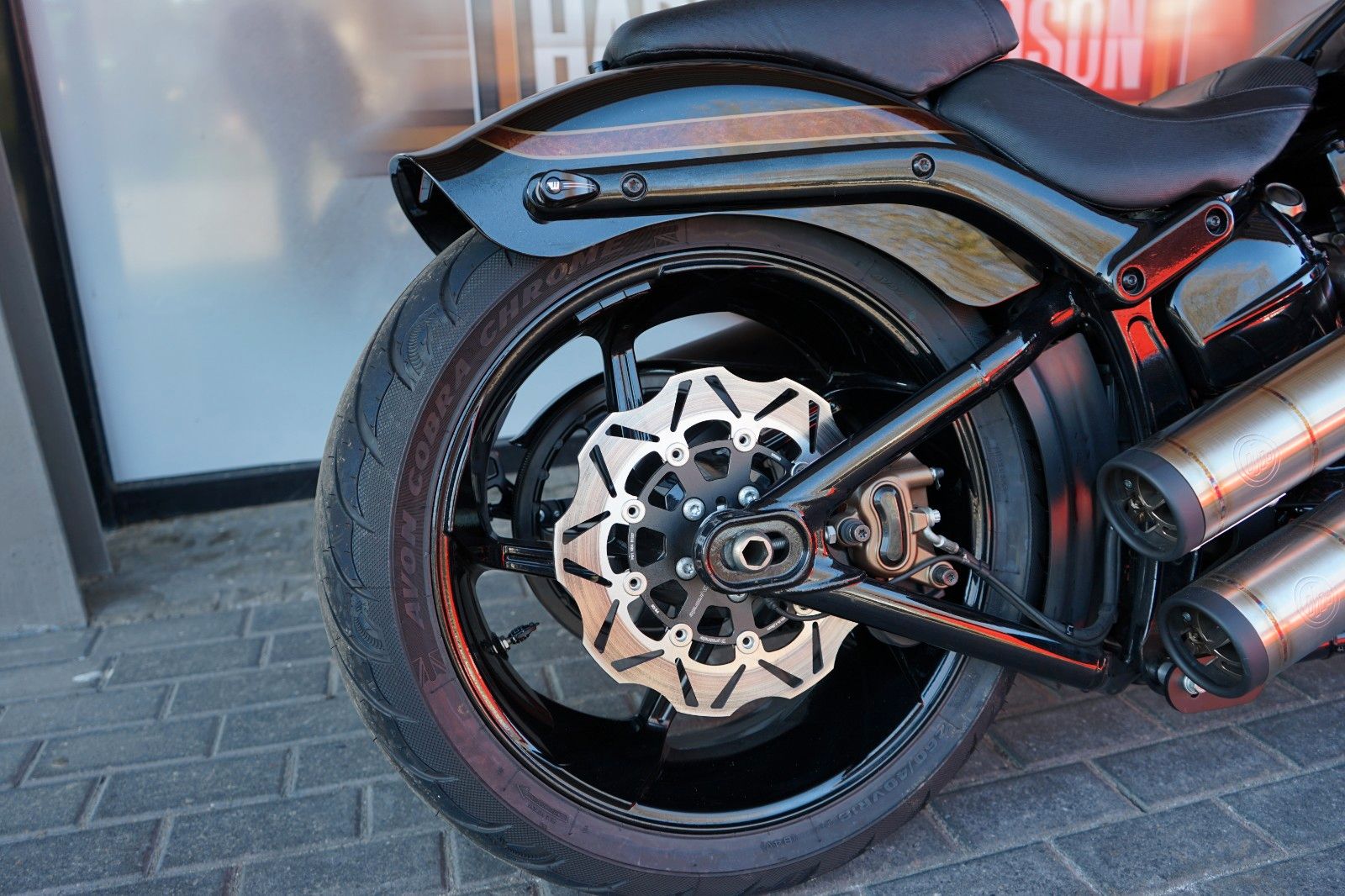 Fahrzeugabbildung Harley-Davidson Pro Street Breakout CVO FXSE Kess-Tech 110cui