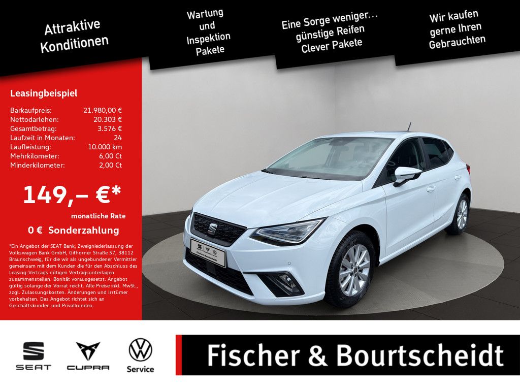 Seat Ibiza 1.0 TSI Style KAMERA NAVI ACC FACEL. LED