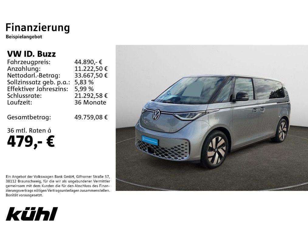 Volkswagen ID.Buzz Bus 210 kW Pro Style plus Paket LM19 foto 2