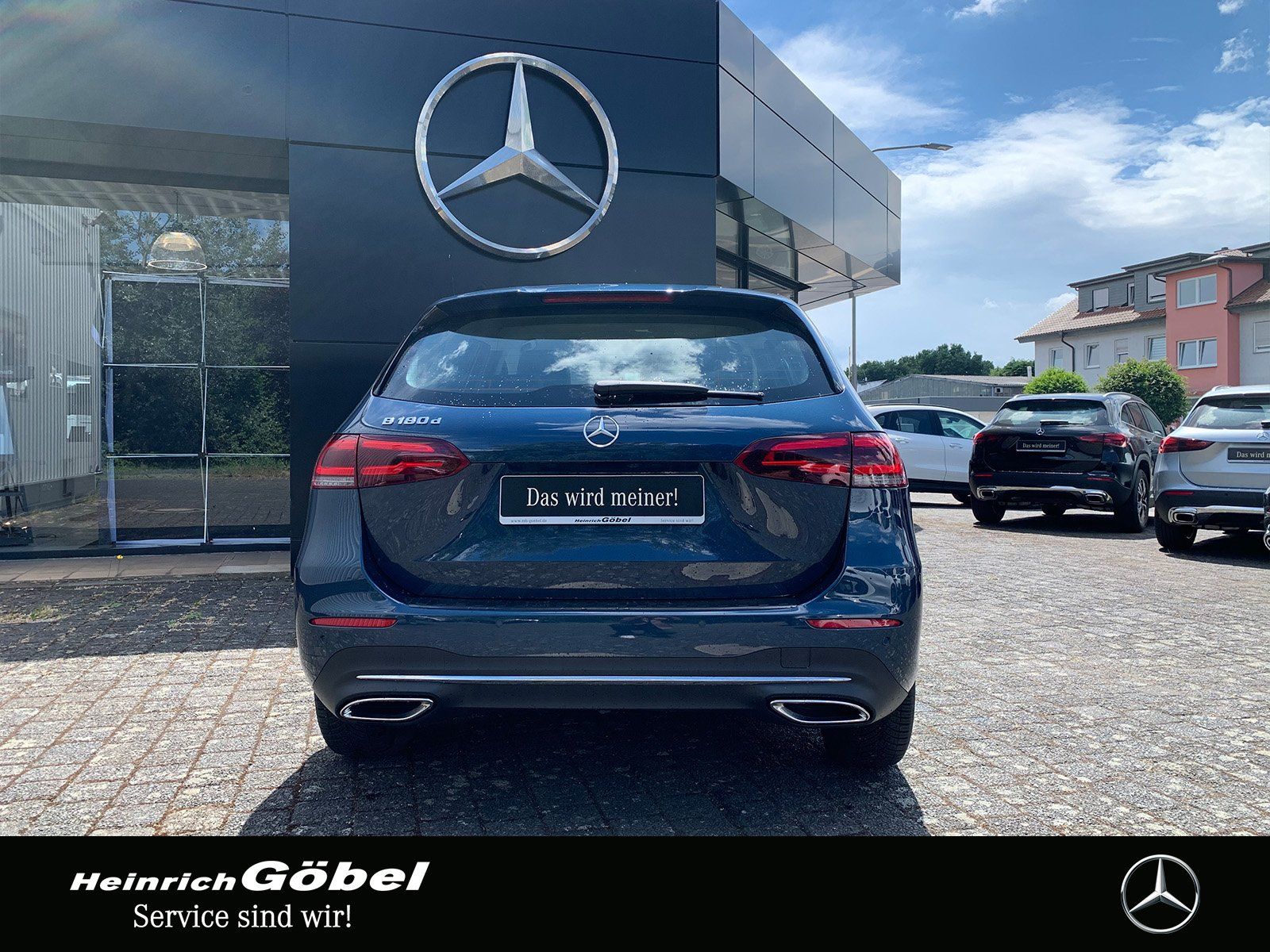 Fahrzeugabbildung Mercedes-Benz B 180 d Progressive (EURO 6d)