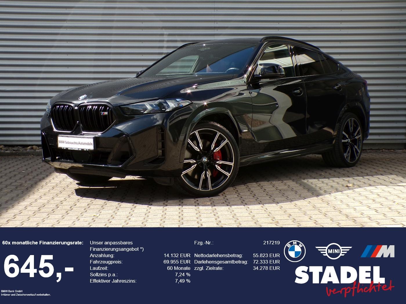 BMW X6 M60i xDrive Komfortsitze Pano SoftClos