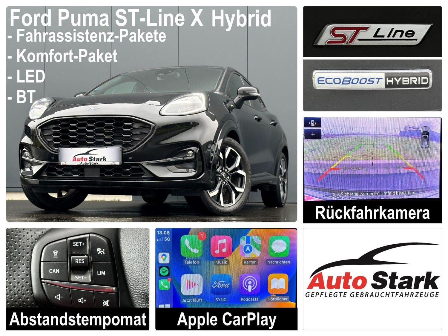 Ford Puma ST-Line X°Hybrid°LED°Keyless°Leder°Kamera°A