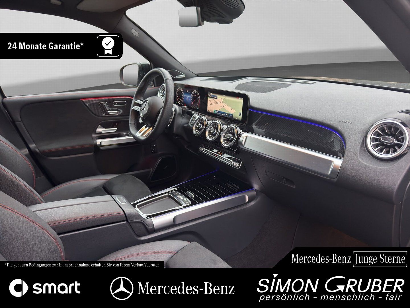 Fahrzeugabbildung Mercedes-Benz GLB 35 4M AMG Night Premium+ 21Zoll 7Sitze