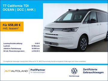 Volkswagen Leasingangebot: Volkswagen T7 California TDI OCEAN | DCC | AHK |