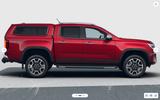 Volkswagen Amarok Aventura 3,0 tdi V6 - rote Volkswagen Amarok