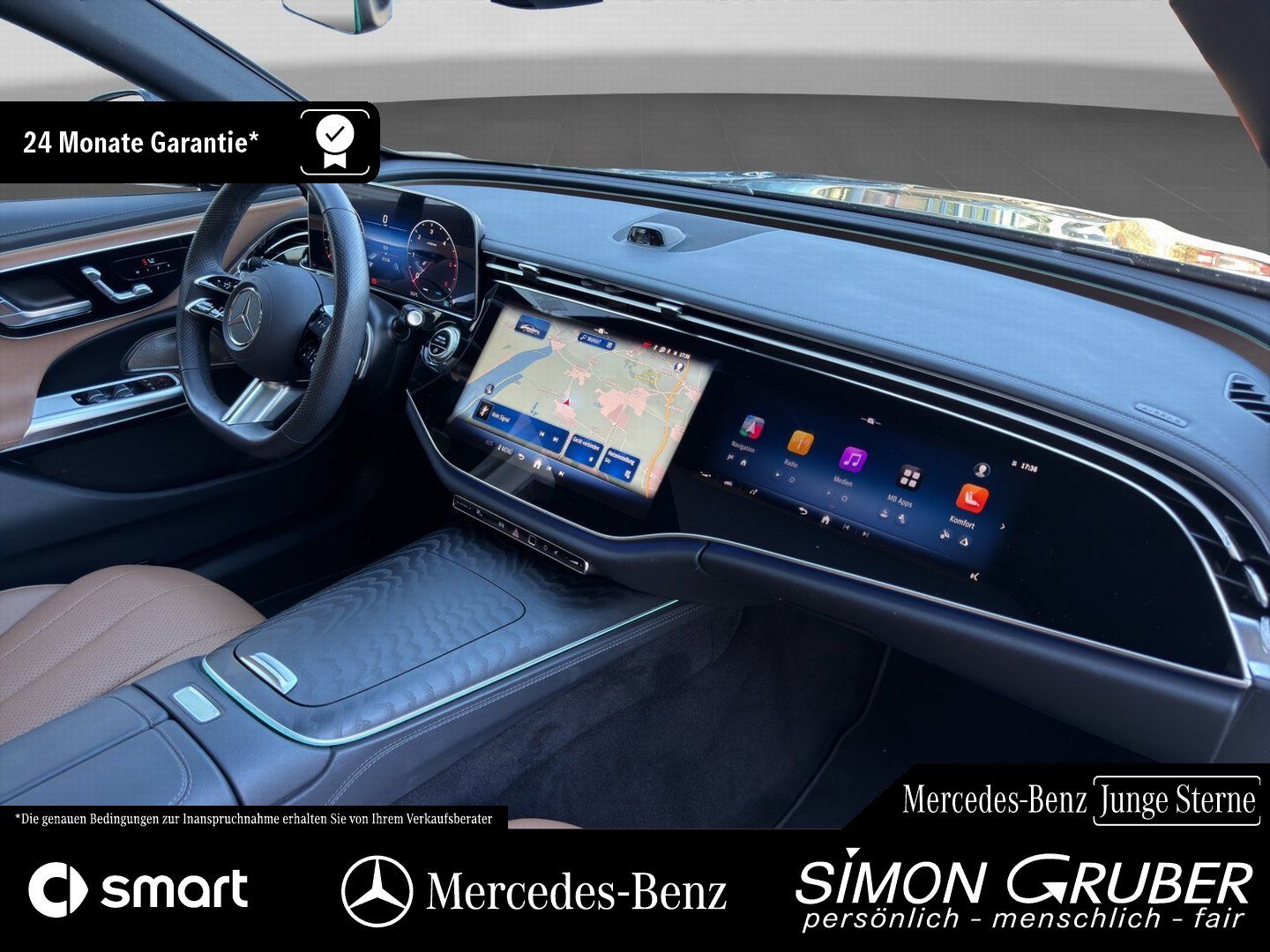 Fahrzeugabbildung Mercedes-Benz E 220 d AMG Night Pano Burm Superscreen DigiL