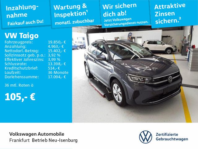 Volkswagen Taigo 1.0 TSI Life FrontAssist DAB+ LED MirrorLi