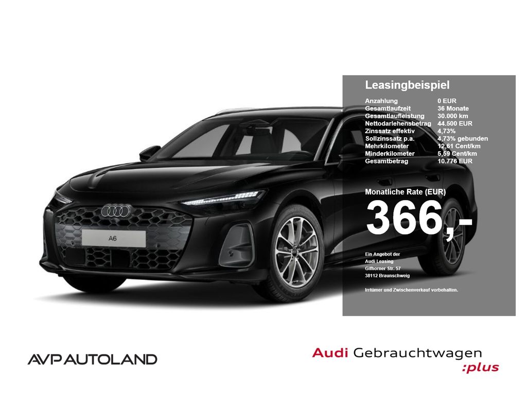 A6 Avant TFSI S tronic advanced 24 Monate 444€