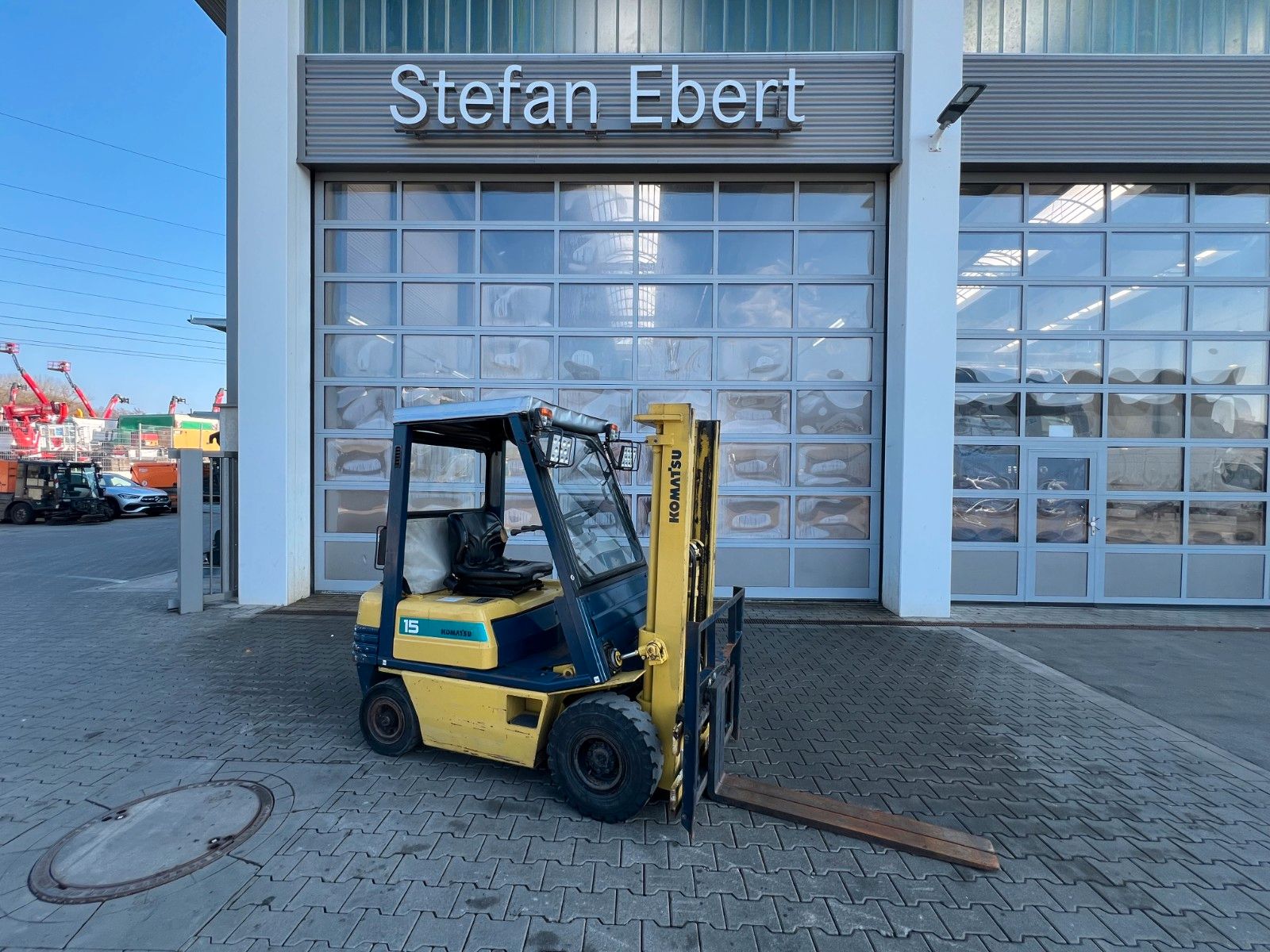 Fahrzeugabbildung Komatsu FG15T-15 / Gas / 1995 /