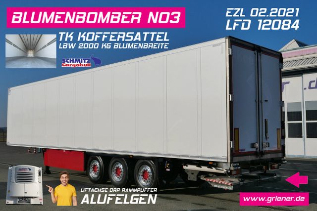 Schmitz Cargobull SKO 24/ LBW 2000 kg /BLUMENBREITE / TK SCB /LIFT