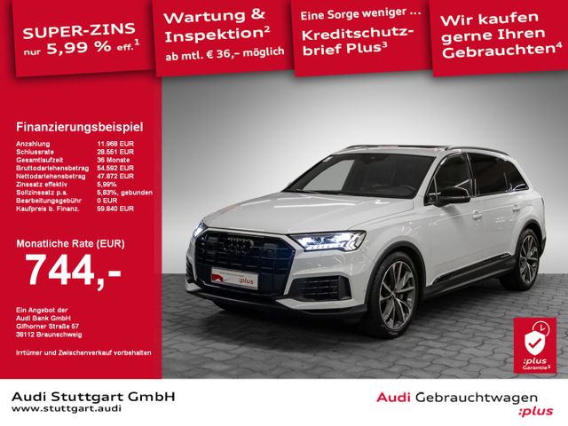 Audi Q7 55 TFSI e quattro Laser AIR Pano B&O AHK