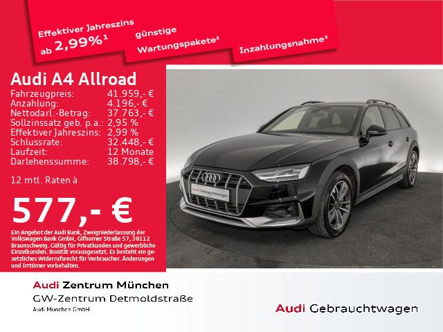 Audi A4 allroad 40 TDI qu. S tronic AHK/Virtual+/Kame