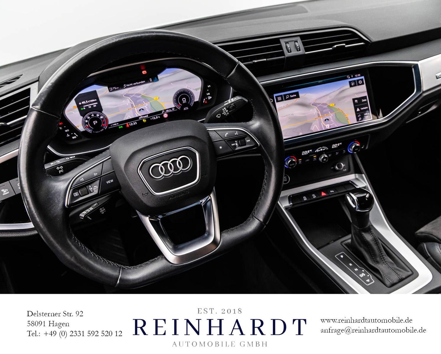 Audi Q3 35TFSi S LINE BLACK 19Z./LED/TEMPO./KAM./DSP, миниатюра 25
