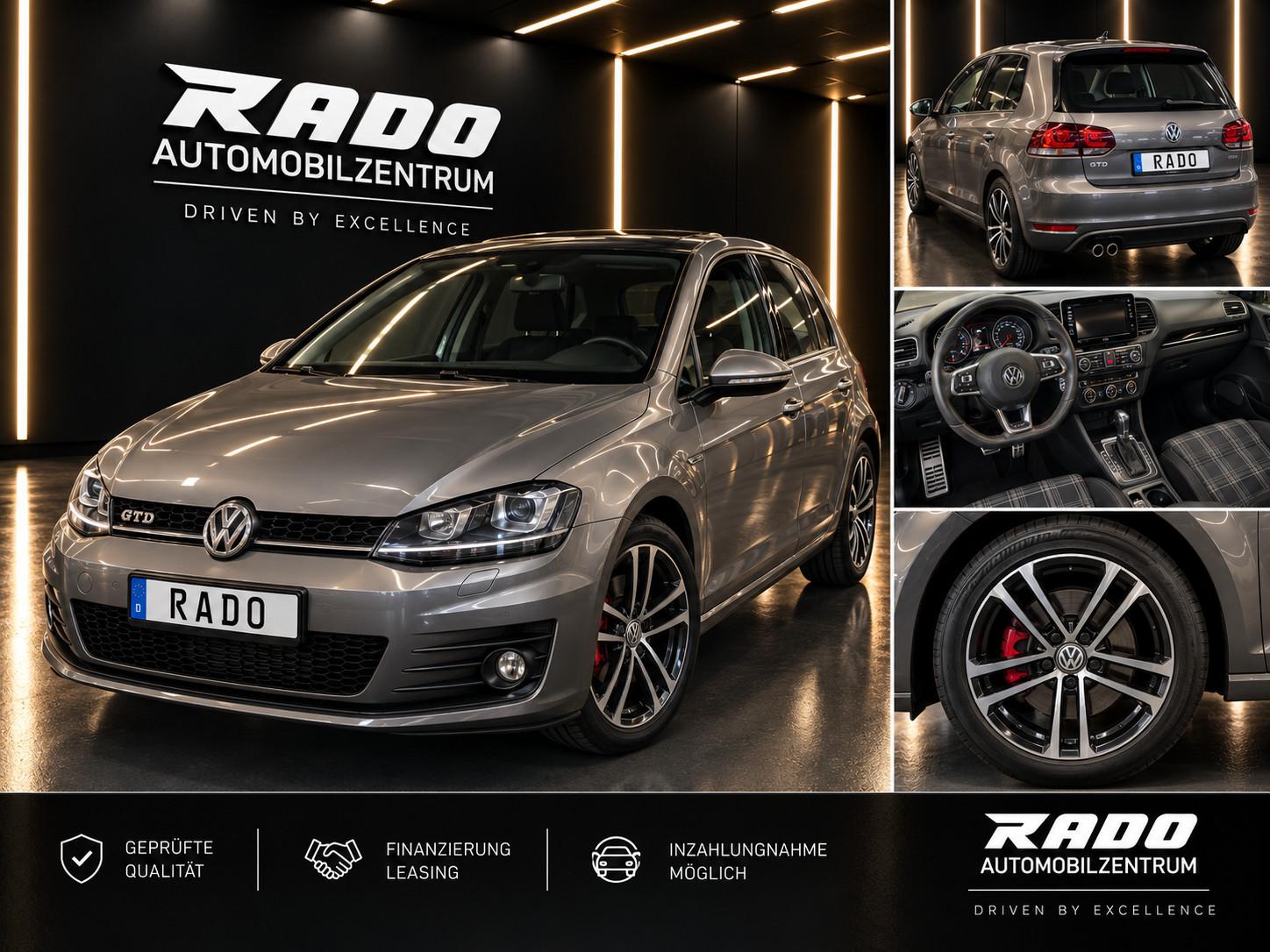 Volkswagen Golf VII GTD DSG PANO AHK NAVI ACC DAB STHZG